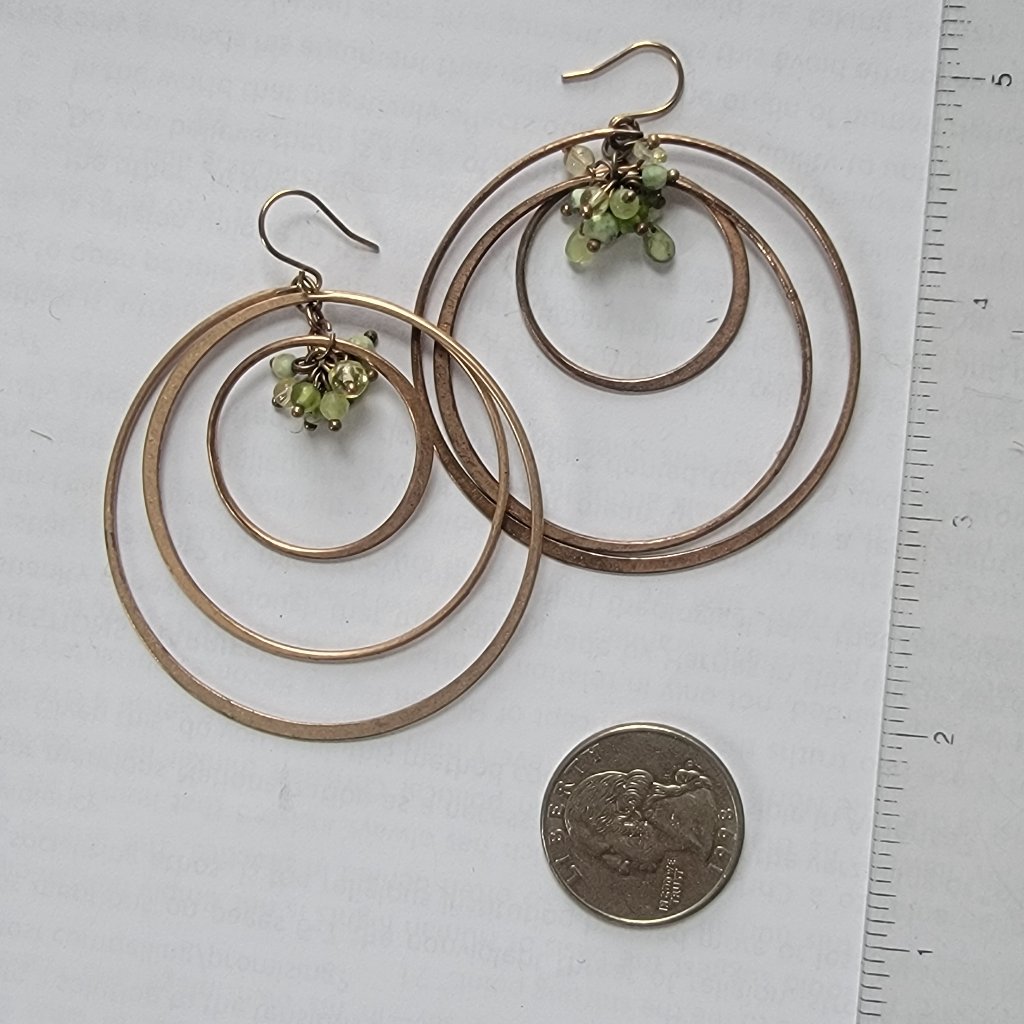 Delicate Dangle Hoops